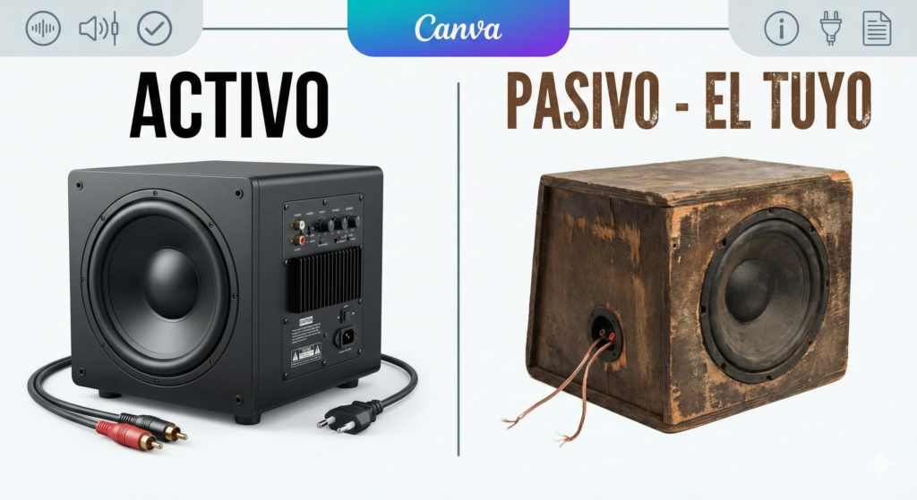 subwoofer pasivo